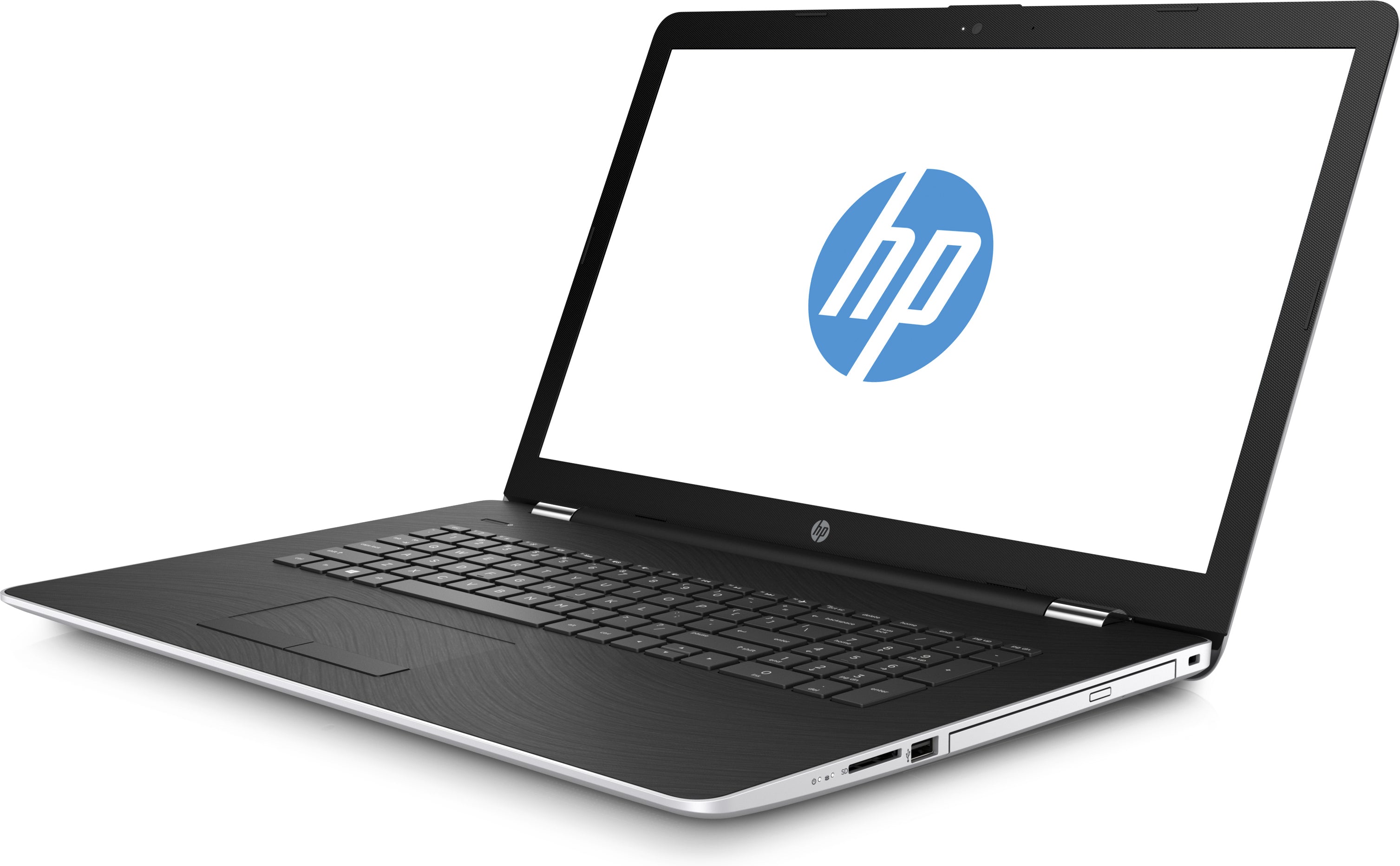 HP 17-bs043cl 17.3" HD+ (Touchscreen) Notebook, Intel Core i5, 2.50 GHz, 12GB RAM, 1TB HDD, Windows 10 Home 64-Bit, Natural Silver- 2DQ80UA#ABA (Certified Refurbished)