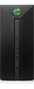 HP Pavilion Power 580-148 Desktop PC, AMD Ryzen 5-1400, 3.20GHz, 16GB RAM, 1TB HDD + 128GB SSD, Windows 10 Home 64-Bit - 2HJ62AA#ABA (Certified Refurbished)