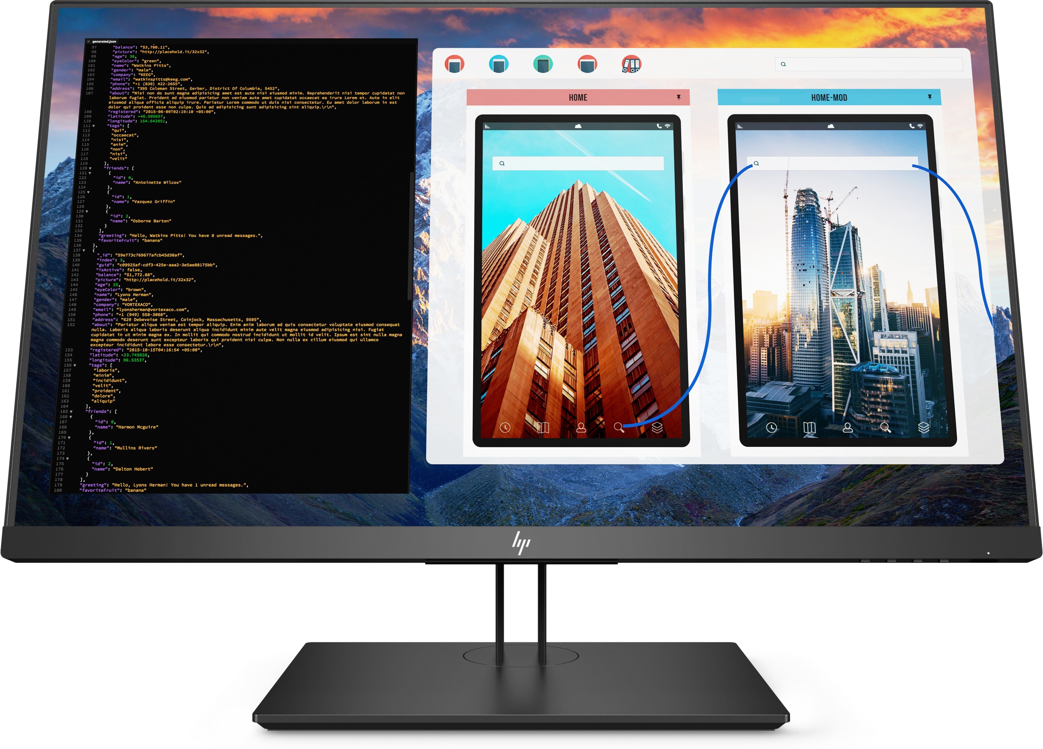 HP Z27 27" 4K Ultra HD LED LCD Monitor, 16:9, 8MS, 5M:1-Contrast - 2TB68A8#ABA