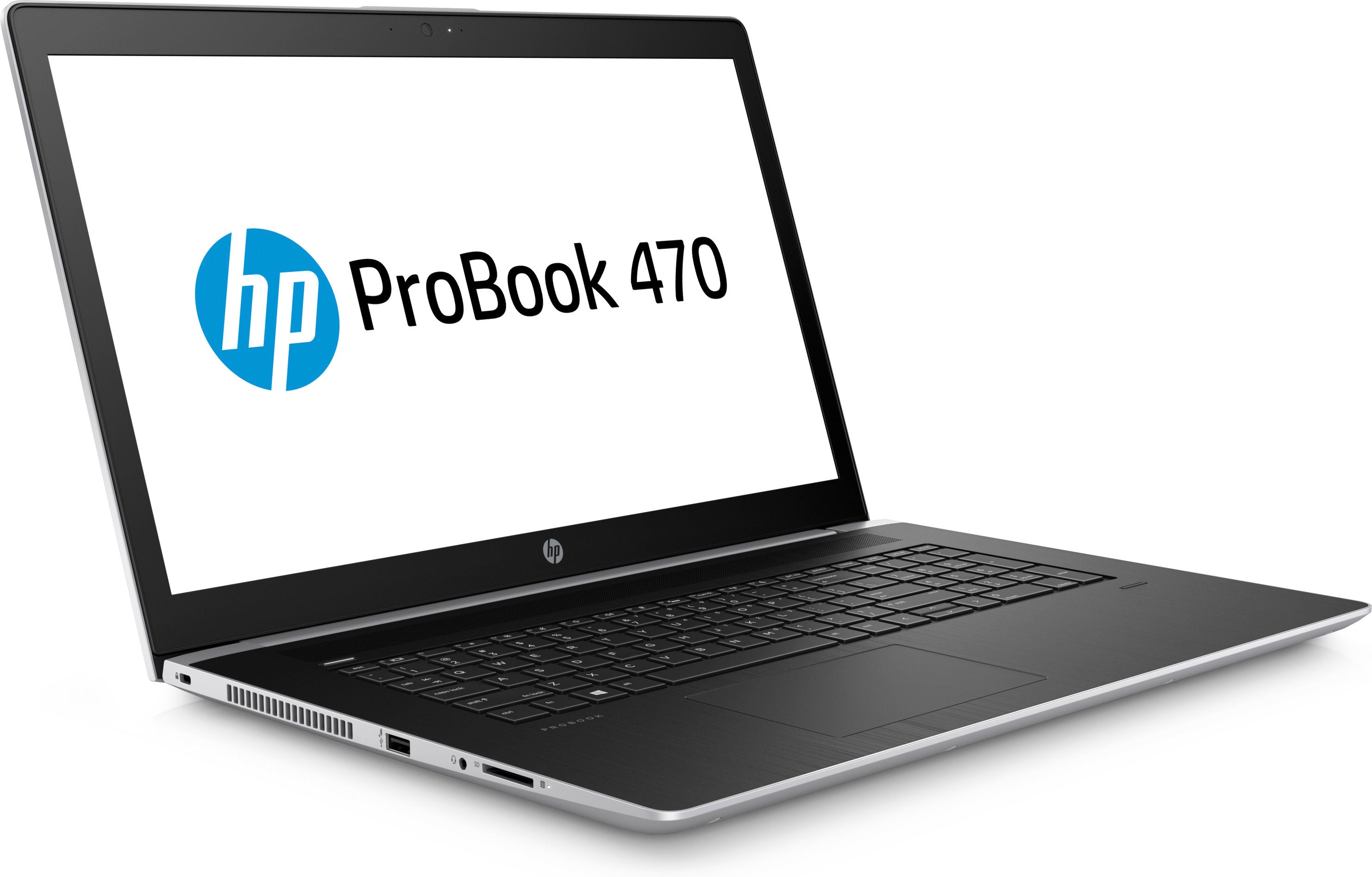 HP ProBook 470-G5 Business Notebook 17.3" Full HD, Intel Core:i7, 1.80GHz, 16GB RAM, 256GB SSD, Windows 10 Pro, 2UA28UT#ABA