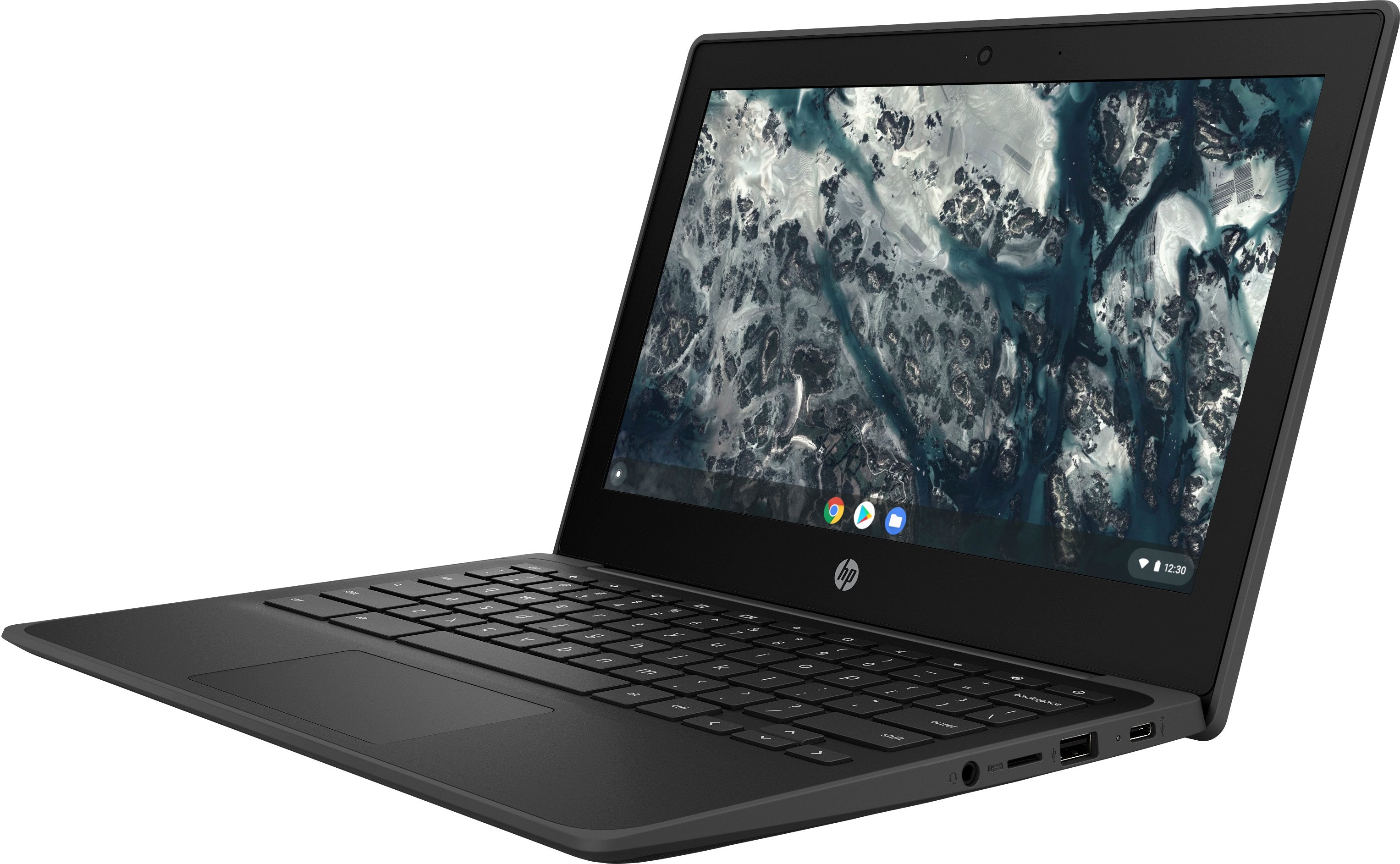 HP 11MK G9 EE 11.6" HD Chromebook, MediaTek MT8183, 2.0GHz, 4GB RAM, 32GB eMMC, Chrome OS - 436B8UT#ABA