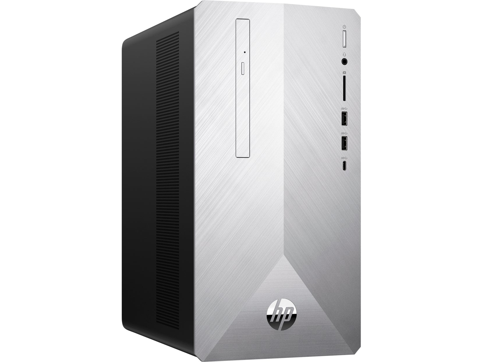 HP Pavilion 590-p0060 Desktop Mini Tower PC, AMD Ryzen 7-1700, 3.00GHz, 12GB RAM, 1TB HDD SATA, Windows 10 Home - 3LA17AA#ABA (Certified Refurbished)