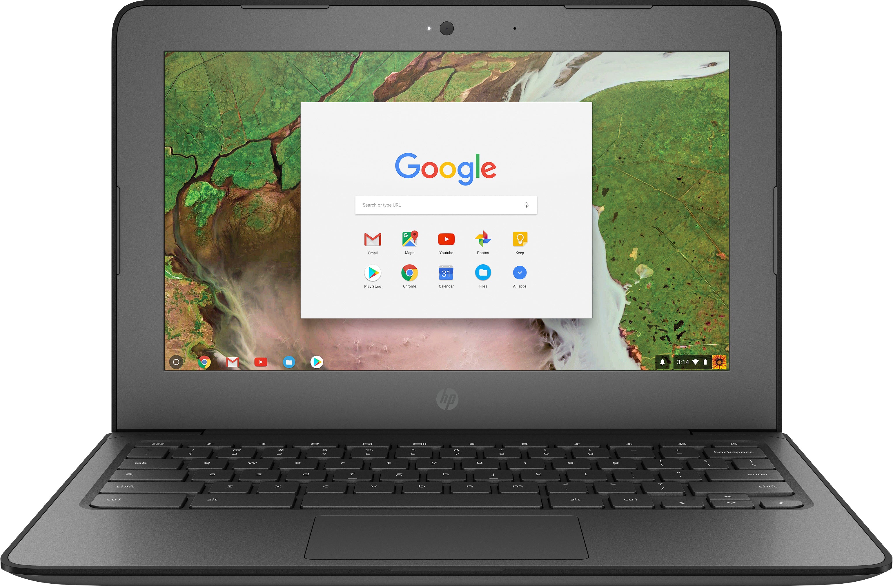 HP Chromebook 11 G6 EE 11.6" LCD Chromebook Intel Celeron N3350 1.10 GHz 4GB RAM 16GB eMMC 3NU57UT#ABA