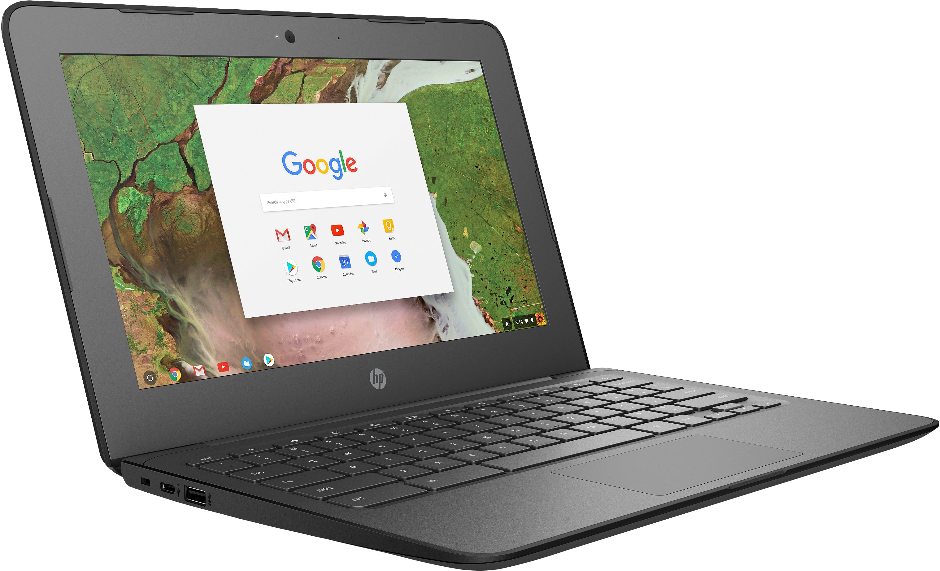 HP Chromebook 11 G6 EE 11.6" LCD Chromebook Intel Celeron N3350 1.10 GHz 4GB RAM 16GB eMMC 3NU57UT#ABA