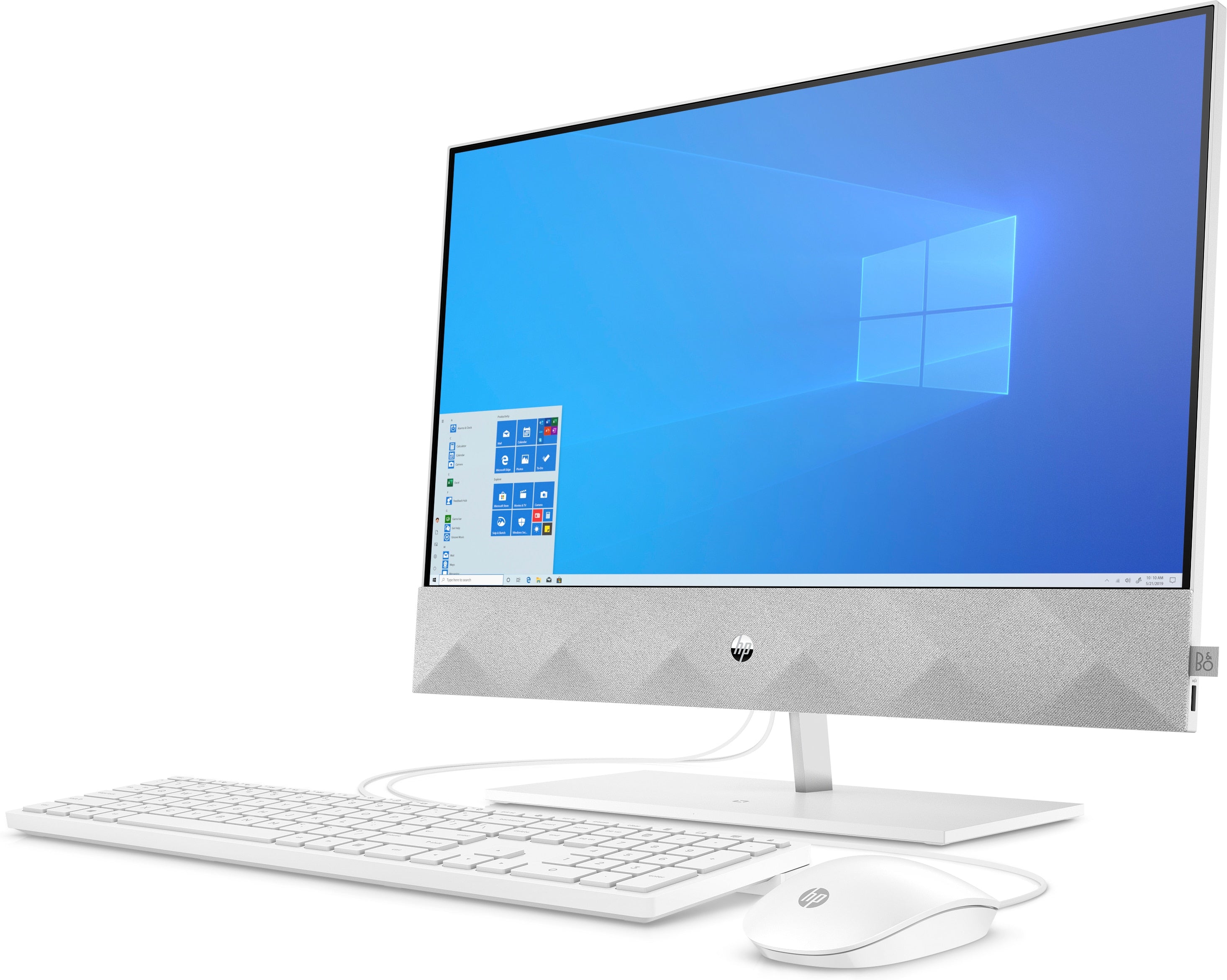 HP Pavilion 24-k0220z 23.8" FHD All-in-One PC, AMD R5-4600H, 3.0GHz, 16GB RAM, 256GB SSD, 1TB HDD, W10H - 3UR08AA#ABA (Certified Refurbished)