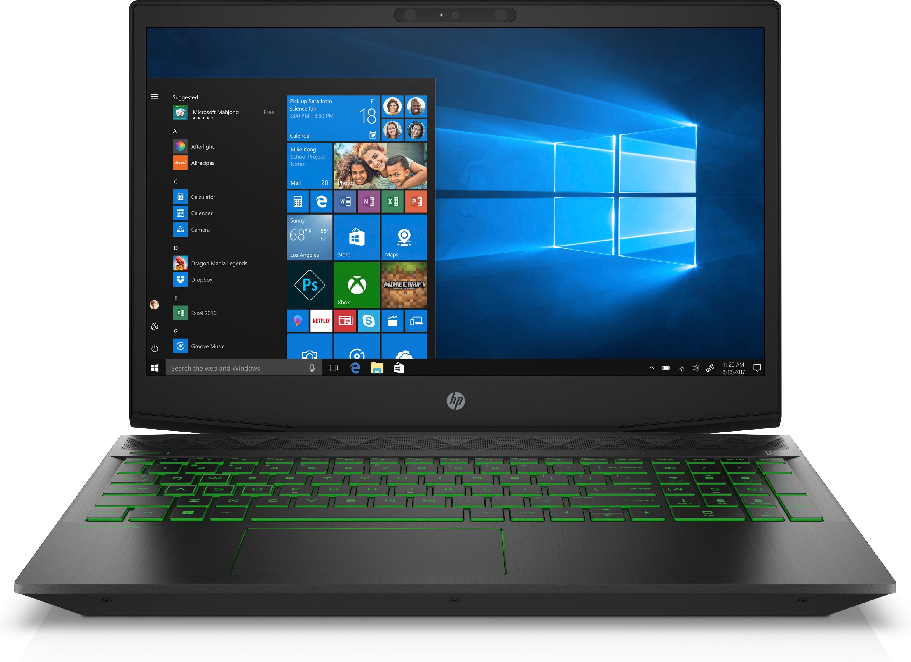 HP Pavilion 15-cx0040nr 15.6" Full HD (Non-Touch) Gaming Notebook, Intel Core i5-8300H, 2.30GHz, 8GB RAM, 1TB SATA, 128GB SSD,Window 10 Home 64-Bit- 3ZF47UA#ABA