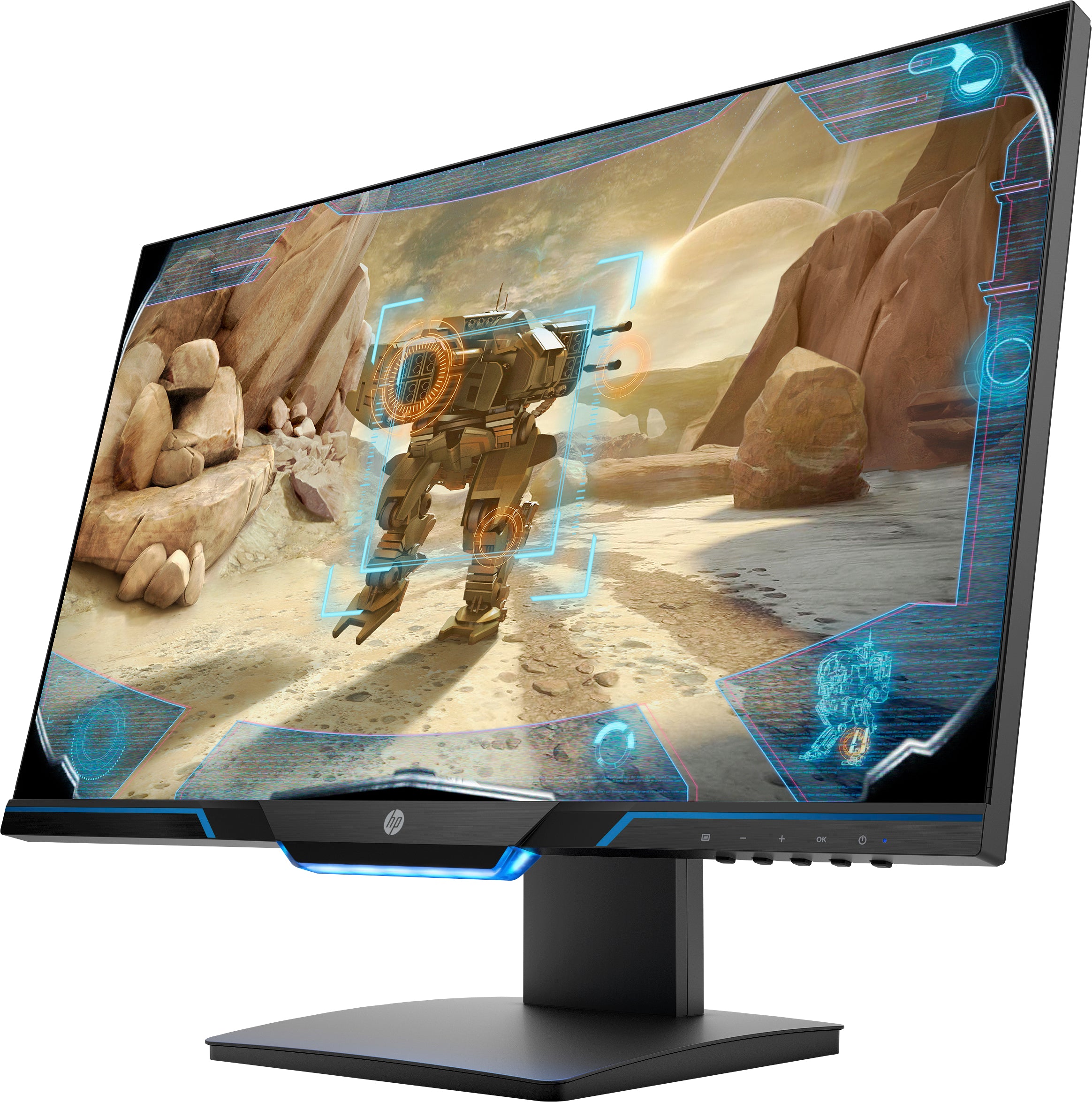 HP 25mx 24.5" Full HD (Non-Touch) Gaming Monitor, LED Display, 1MS-Response, 16:9, 12M:1-Contrast, Tilt-adjustment - 4JF31AA#ABA