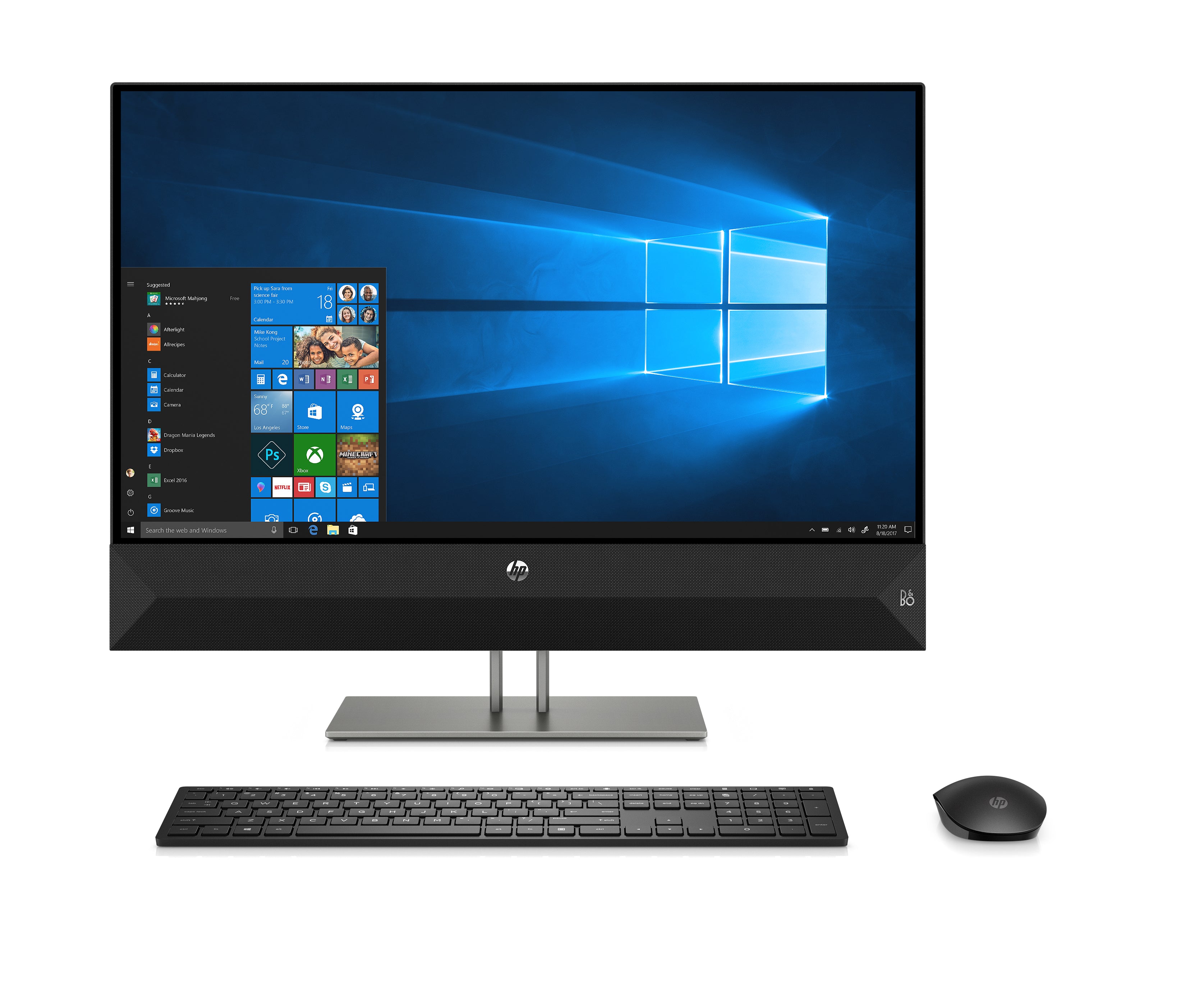 HP Pavilion 27-xa0050 27" Touch All-in-One PC, Intel i5-8400T, 1.70GHz, 8GB RAM, 16GB Optane+2TB HDD,4NM62AA#ABA(Certified Refurbished)