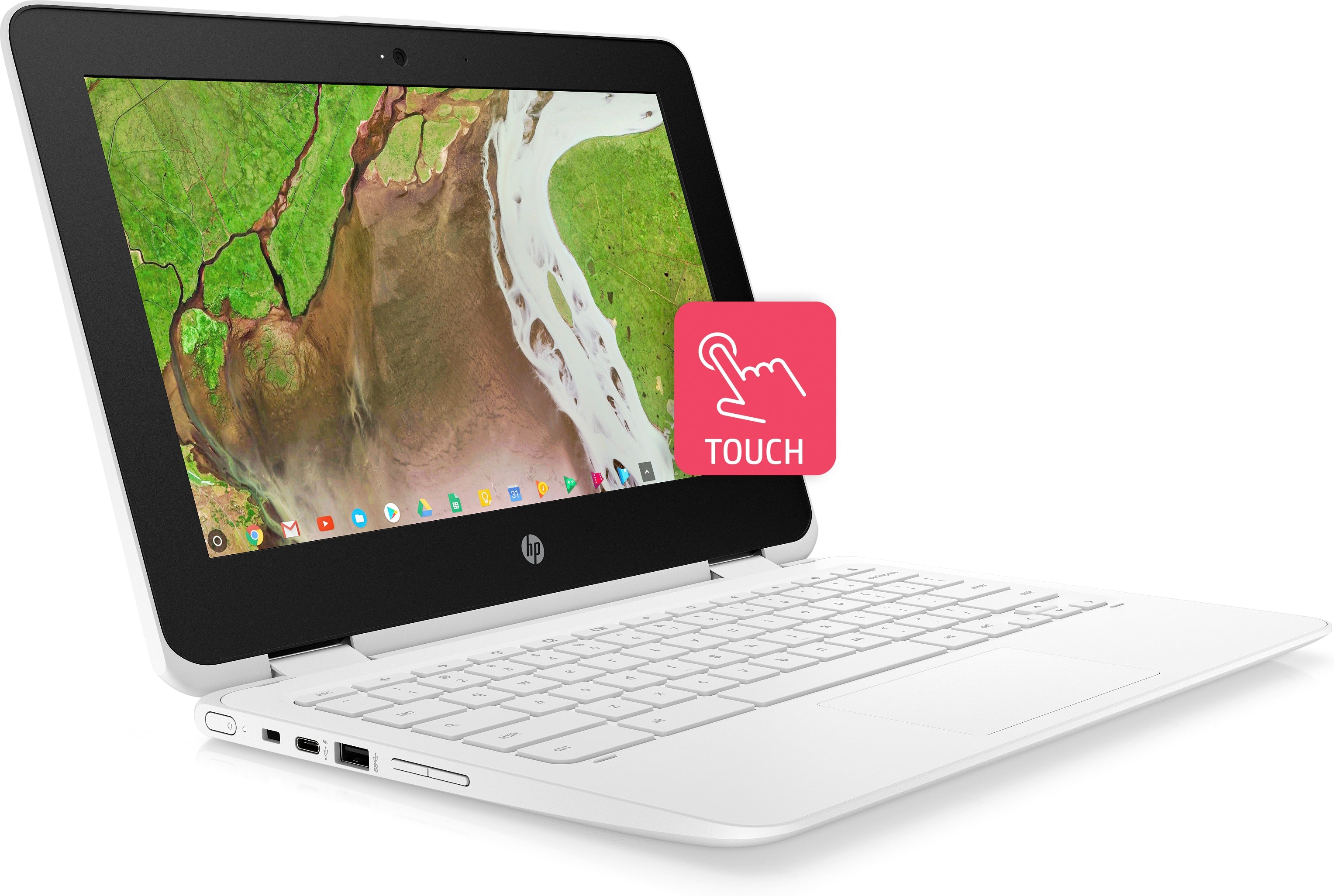 HP Chromebook x360 11-ae110nr 11.6" HD (Touchscreen), Intel:N3350, 1.10GHz, 4GB RAM, 32GB eMMC, Chrome OS - 4SH02UA#ABA