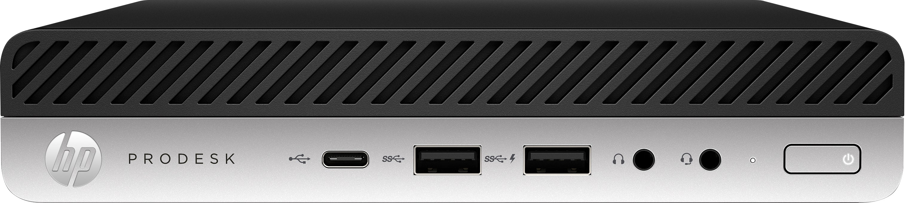 HP ProDesk 600 G4 Desktop Mini PC, Intel i5-8500T, 2.10GHz, 8GB RAM, 256GB SSD, Windows 10 Pro 64Bit - 7CR33U8#ABA