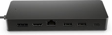 HP Universal USB-C Multiport Hub, Docking Station for PCs, Ethernet, DP, HDMI - 50H55AA
