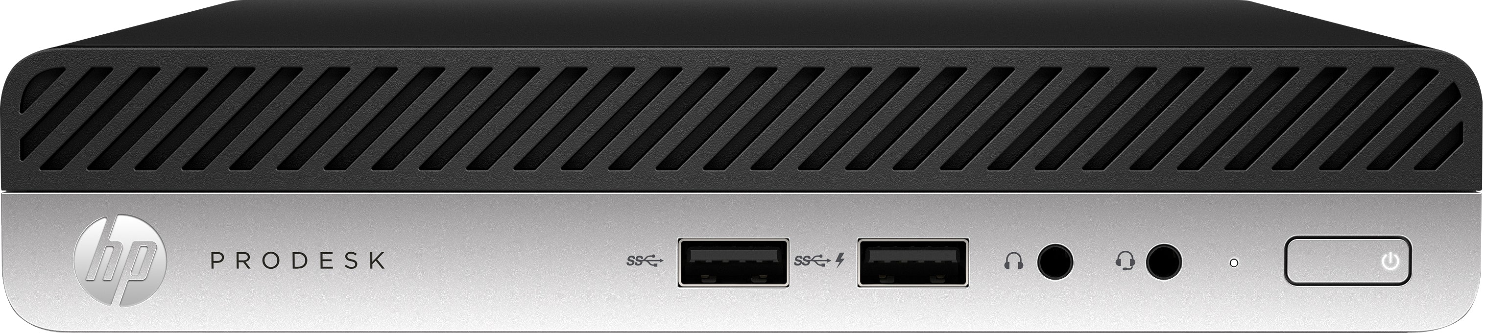 HP ProDesk 400-G4 Mini Desktop PC, Intel Core i3-8100T, 3.10GHz, 8GB RAM, 256GB SSD, Windows 10 Pro 64-Bit - 4ZX63US#ABA