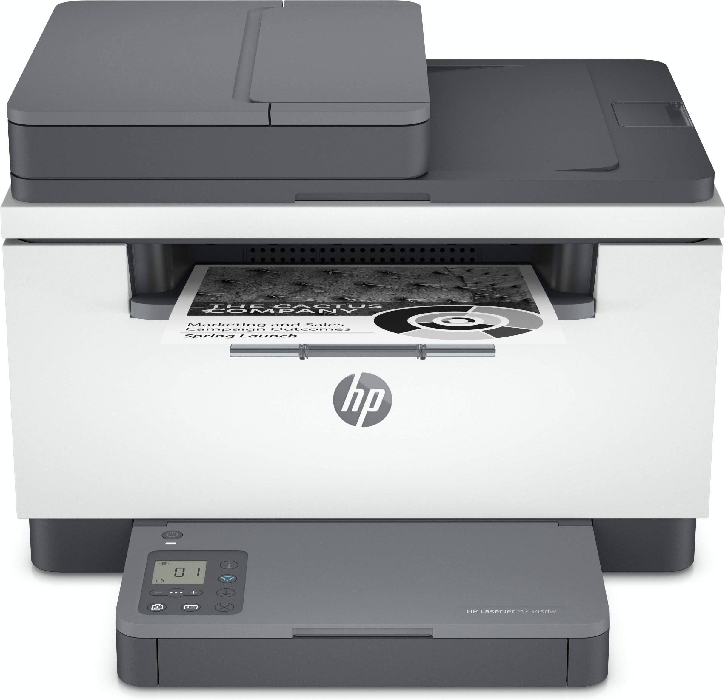 HP LaserJet M234sdw Multifunction Printer, Print/Copy/Scan, 30ppm, 64MB, USB, WiFi - 6GX01F#BGJ