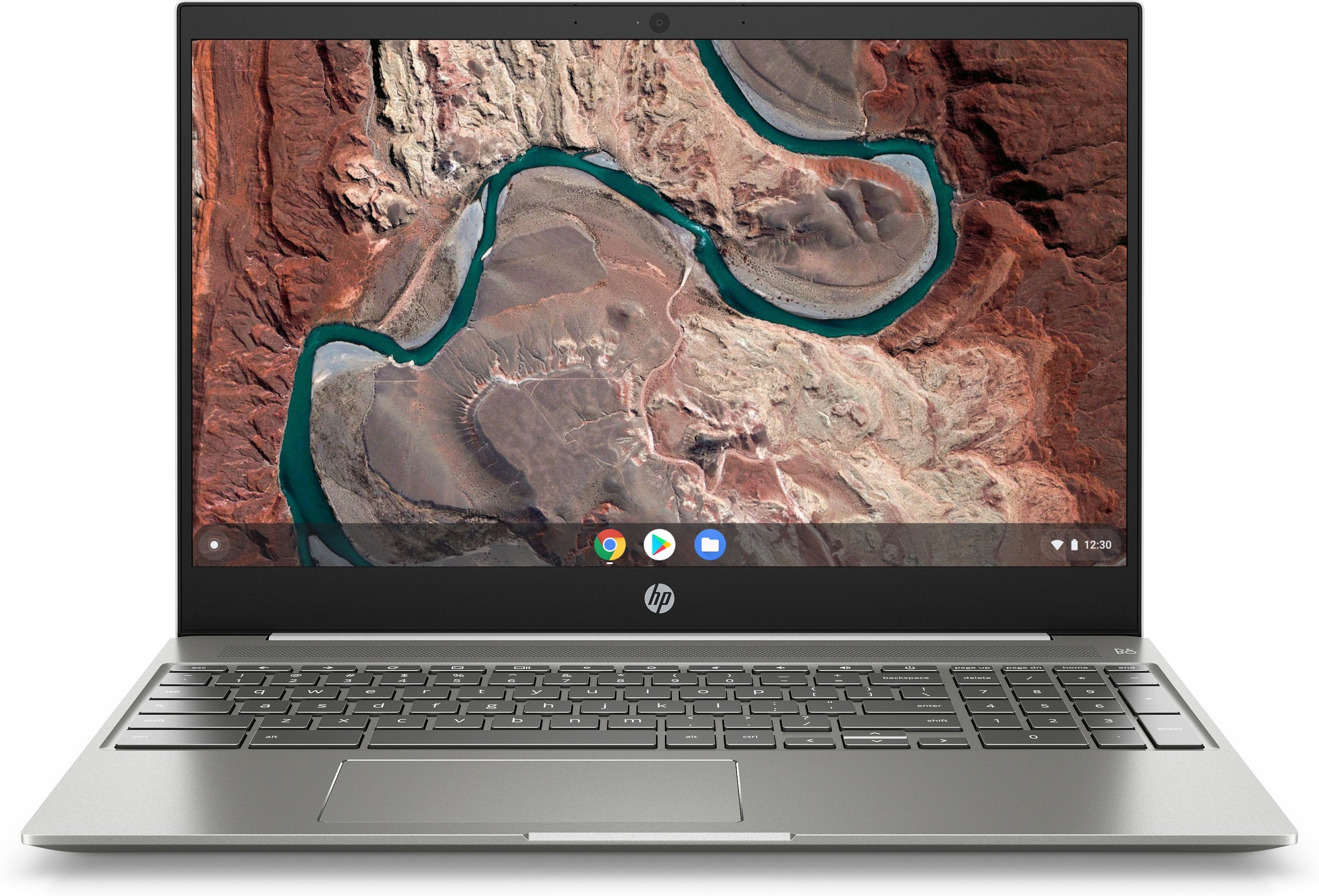 HP 15-de0021cl 15.6" Full HD (Touch) Chromebook, Intel Core i3-8130U, 2.20GHz, 4GB RAM, 128GB eMMC, Chrome OS - 6MX43UA#ABA (Certified Refurbished)