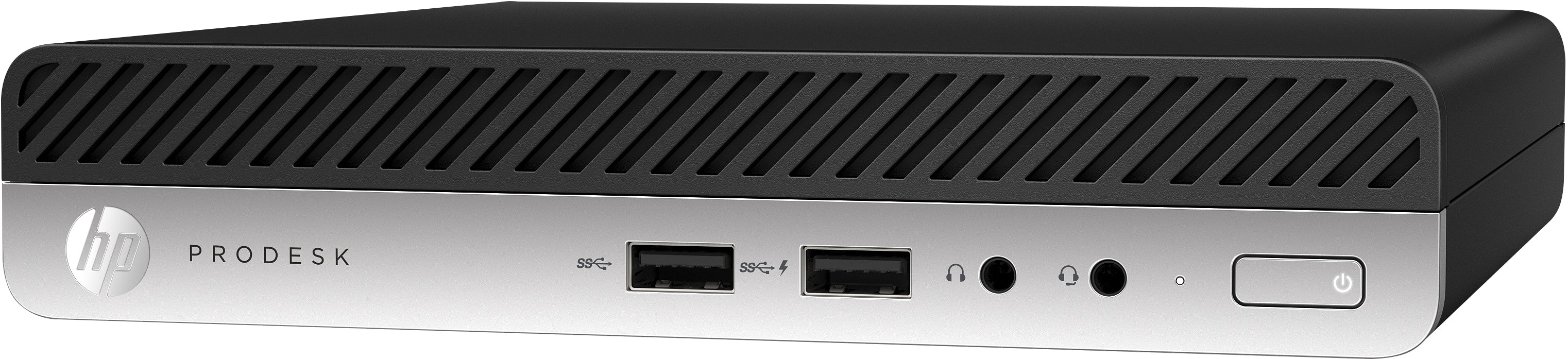 HP ProDesk 400-G5 Mini Desktop PC, Intel i5-9500T, 2.20GHz, 8GB RAM, 256GB SSD, W10P - 7FU86UT#ABA (Certified Refurbished)