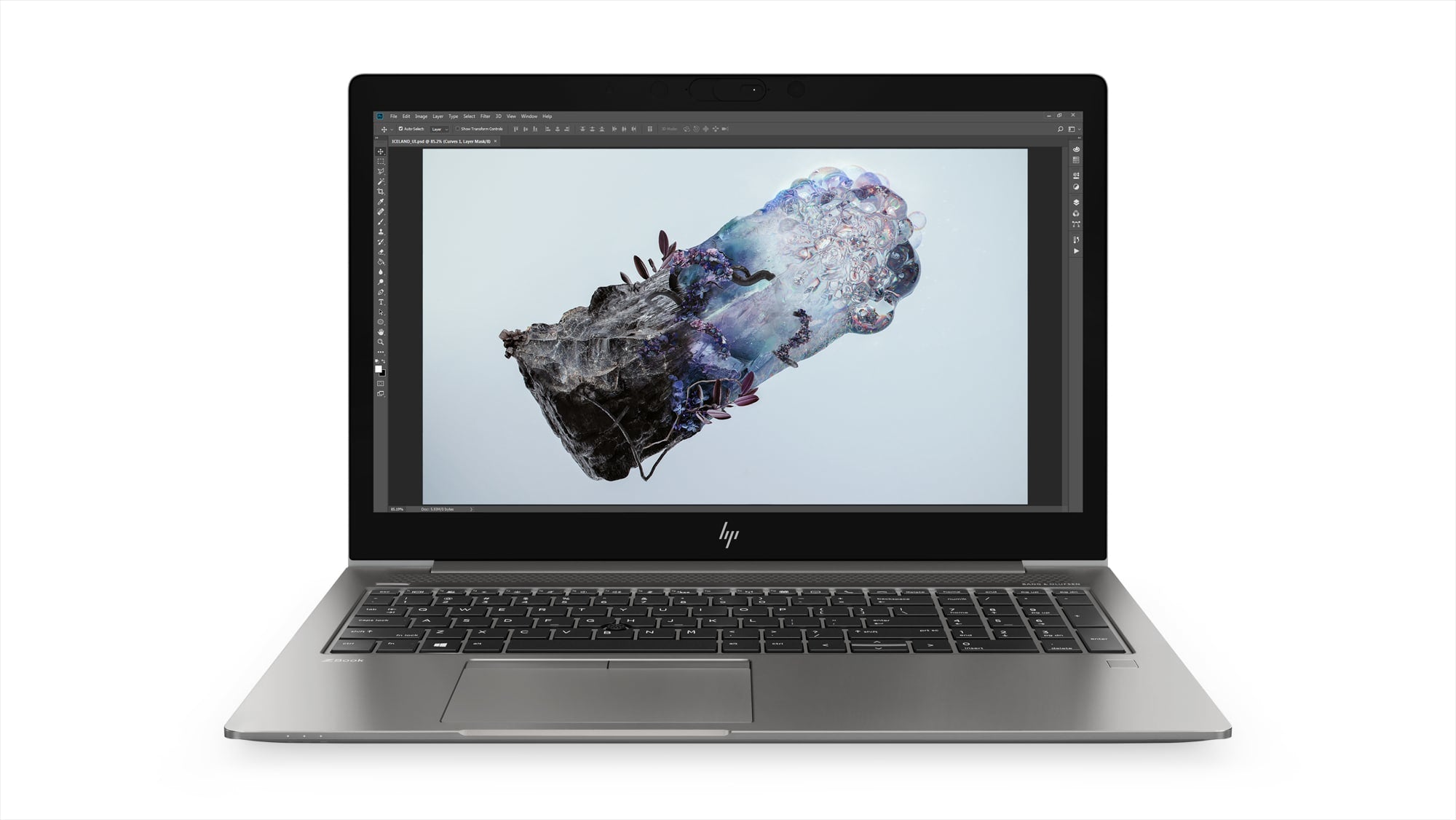 HP ZBook 15u G6 15.6" Full HD (Touchscreen) Mobile Workstation, Intel Core i7-8565U, 1.80GHz, 8GB RAM, 256GB SSD, Windows 10 Pro 64-Bit - 7KT76UT#ABA