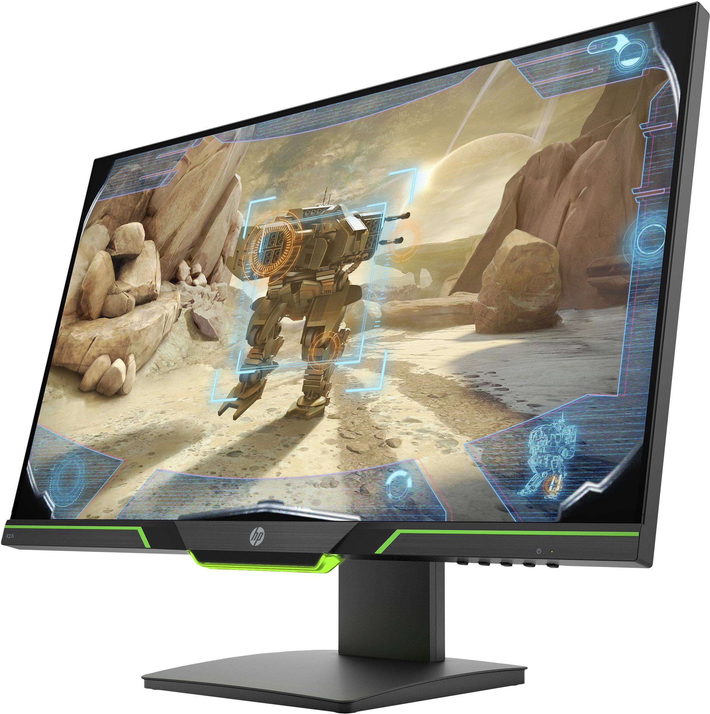 HP X27i 27" Quad HD 2K Gaming Monitor, 4MS, 16:9, 1000:1-Contrast - 8AG16AA#ABA
