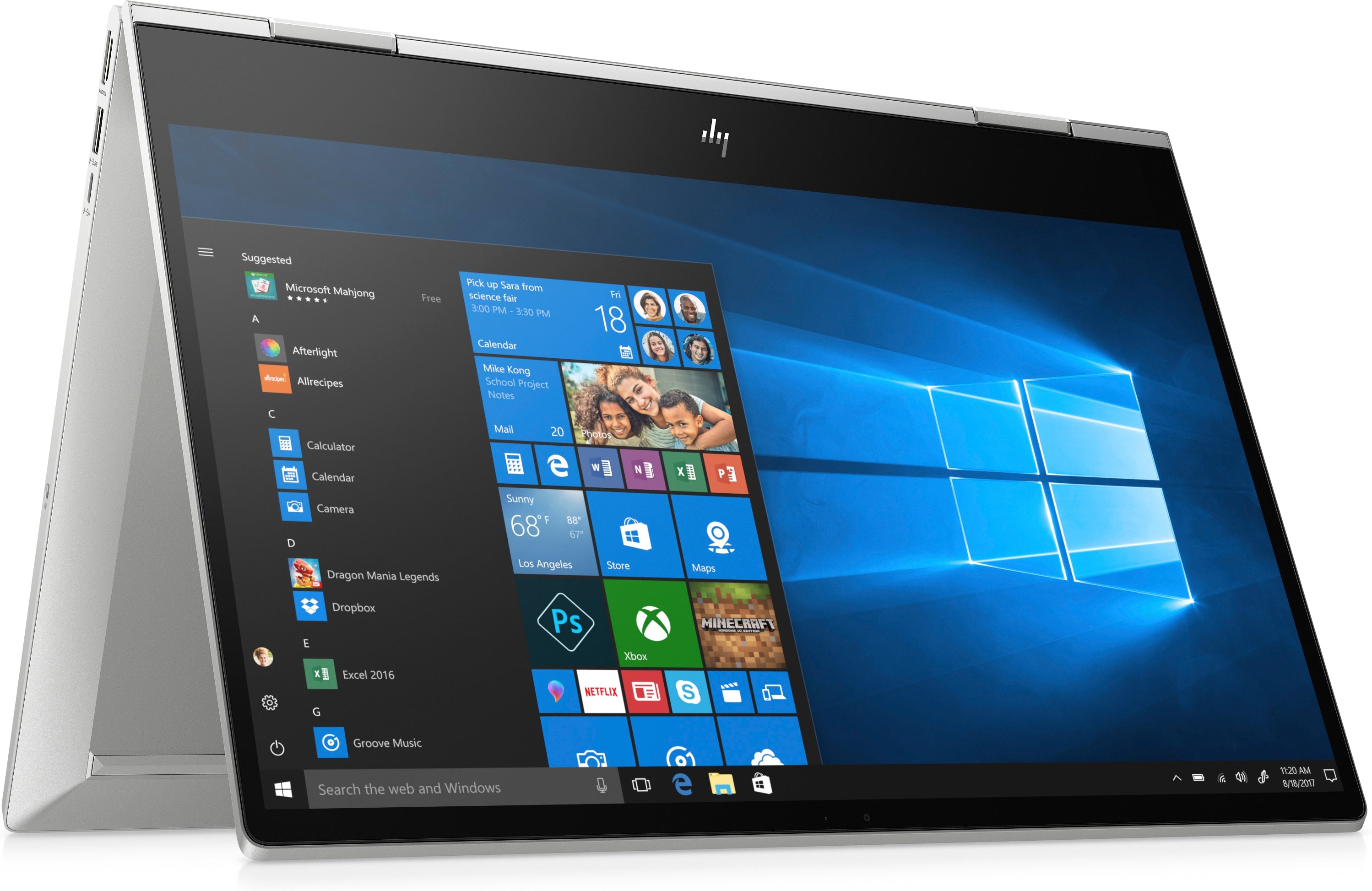 HP Envy x360 15-dr1022nr 15.6" FHD (Touch) Convertible Notebook, Intel i7-10510U, 1.80GHz, 8GB RAM, 16GB Optane, 256GB SSD, W10H- 8LK78UA#ABA (Certified Refurbished)