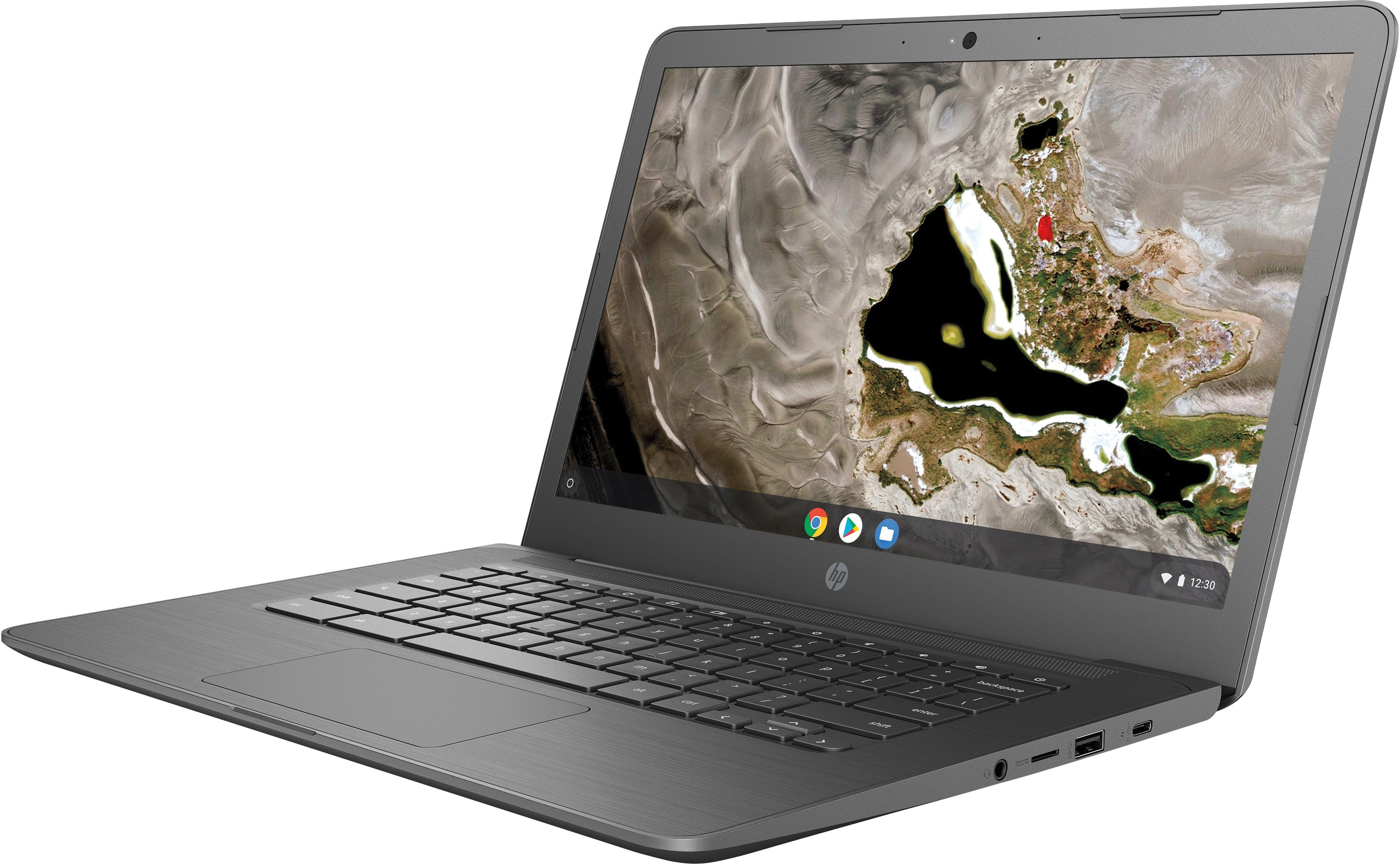 HP 14A G5 14" FHD (Touchscreen) Chromebook, AMD A6-9220C, 1.80GHz, 8GB RAM, 64GB eMMC, Chrome OS - 7YF74UT#ABA (Certified Refurbished)
