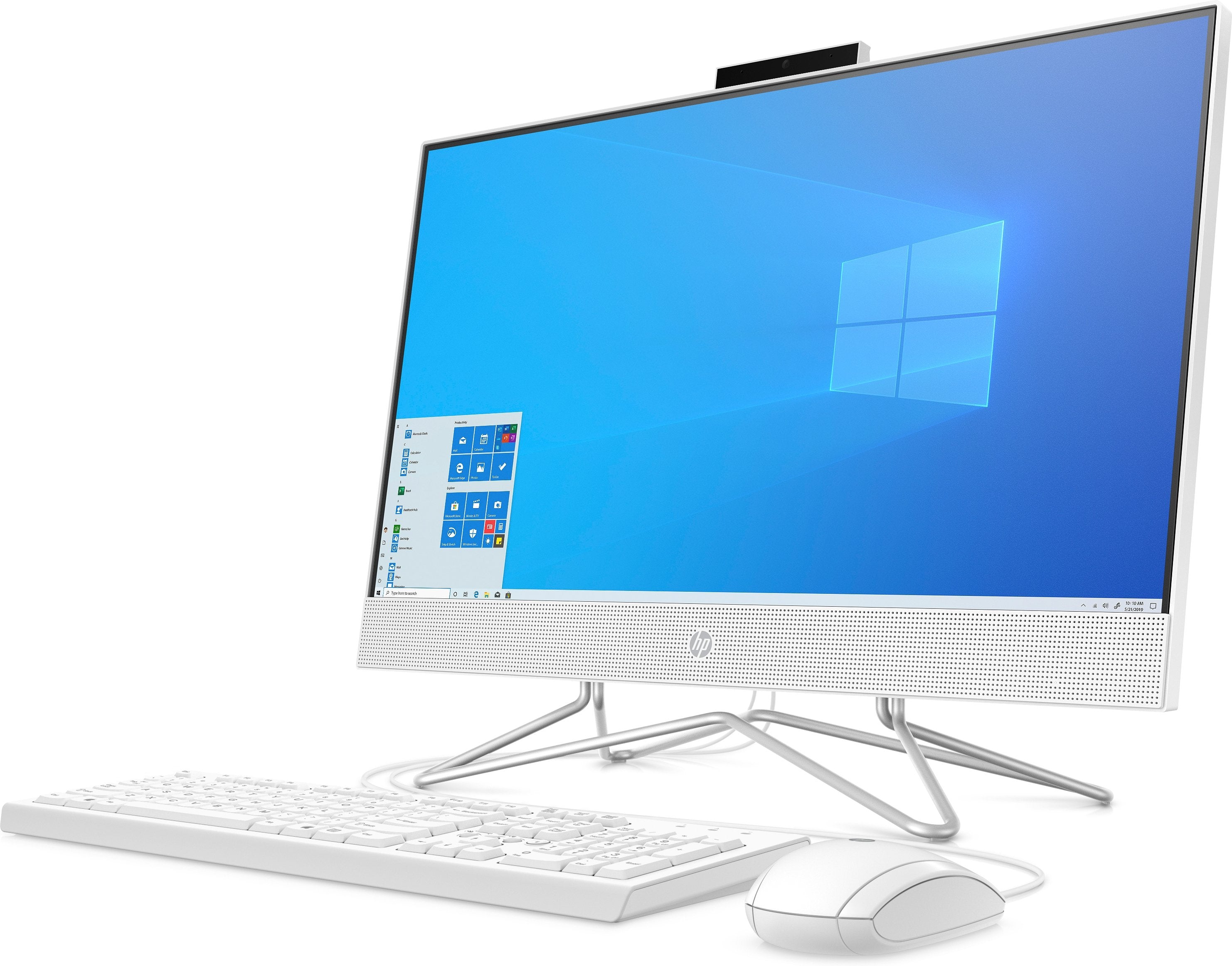 HP 24-dd0210 23.8" FHD All-in-One PC, AMD Athlon Silver 3050U, 2.30GHz, 8GB RAM, 256GB SSD, Win11H - 1K0H4AA#ABA
