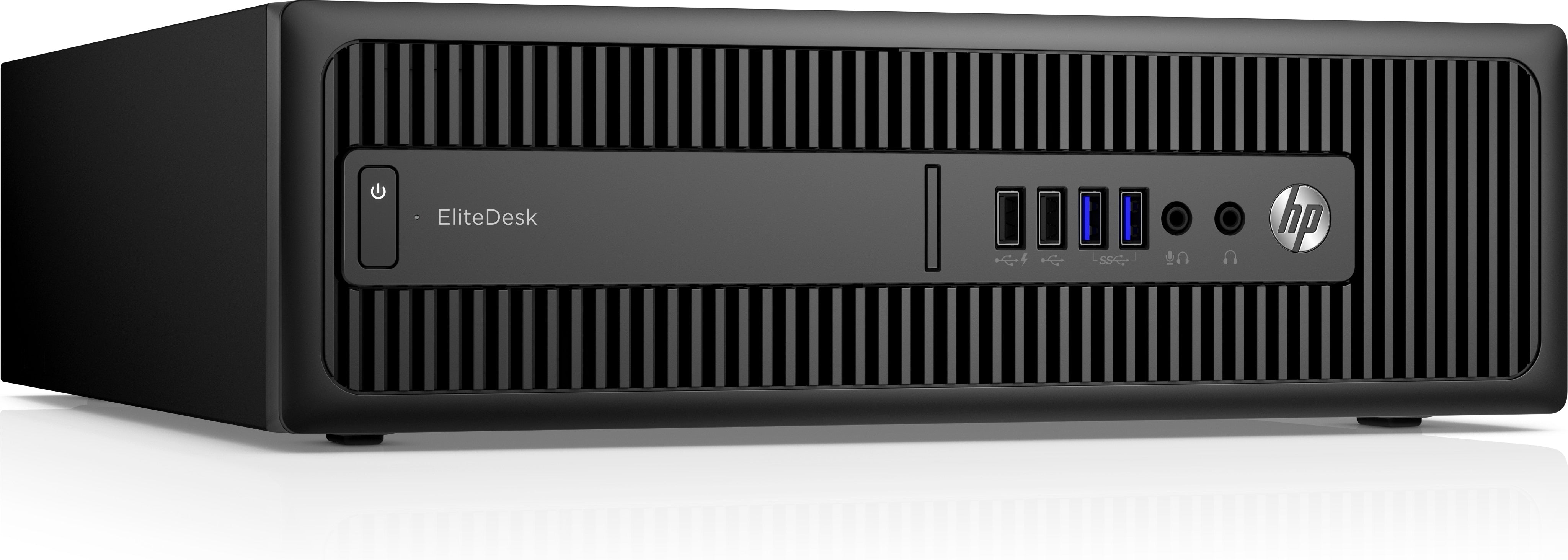 HP EliteDesk 800-G2 SFF Desktop, Intel i5-6500, 3.20GHz, 8GB RAM, 256GB SSD, Win10P - 800G2-i5-8-256-W10P (Refurbished)