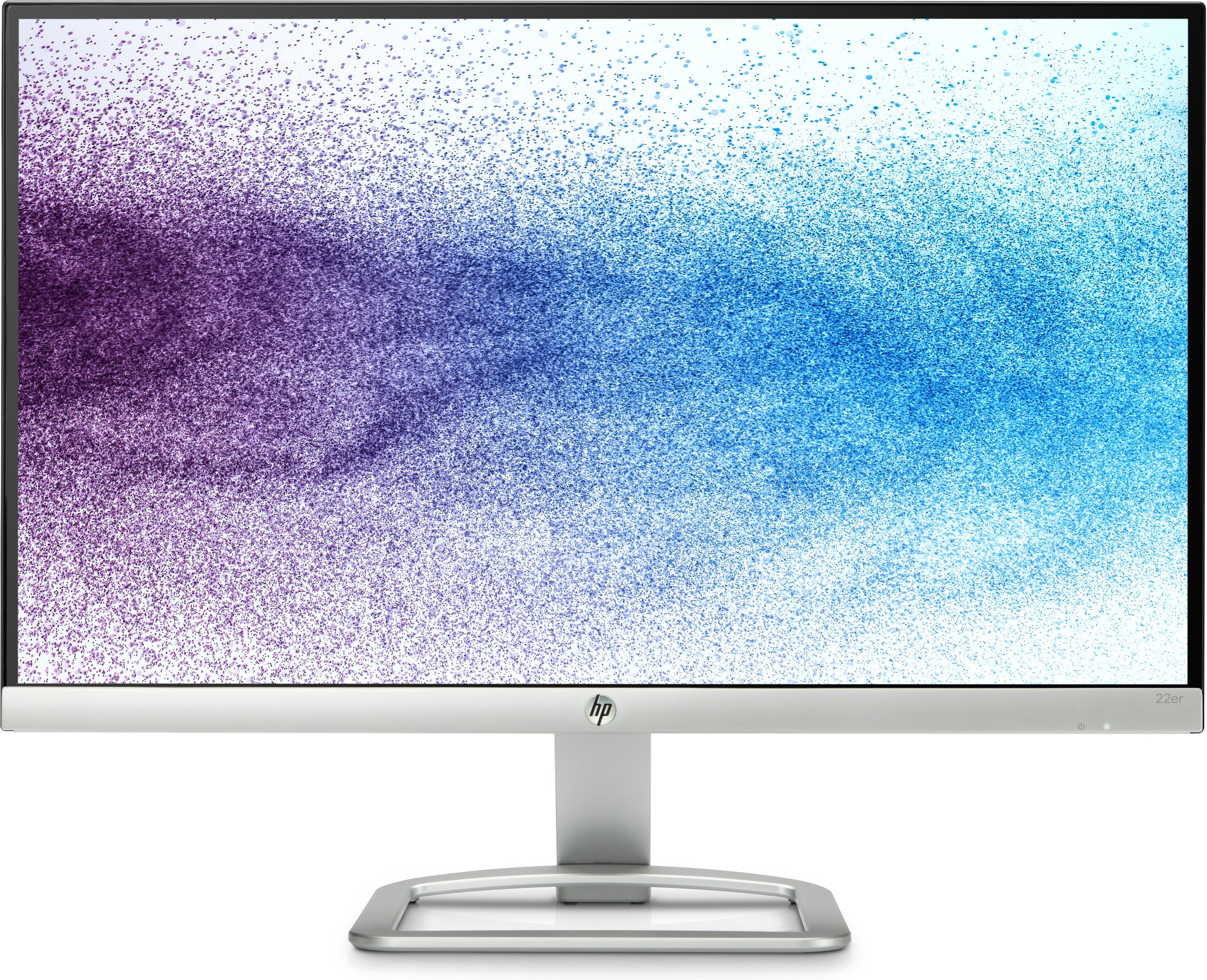 HP 22er 21.5" Full HD IPS LED Monitor, LCD Display, 7MS-Response, 16:9, 10M:1-Contrast, Tilt-adjustment - T3M72AA#ABA