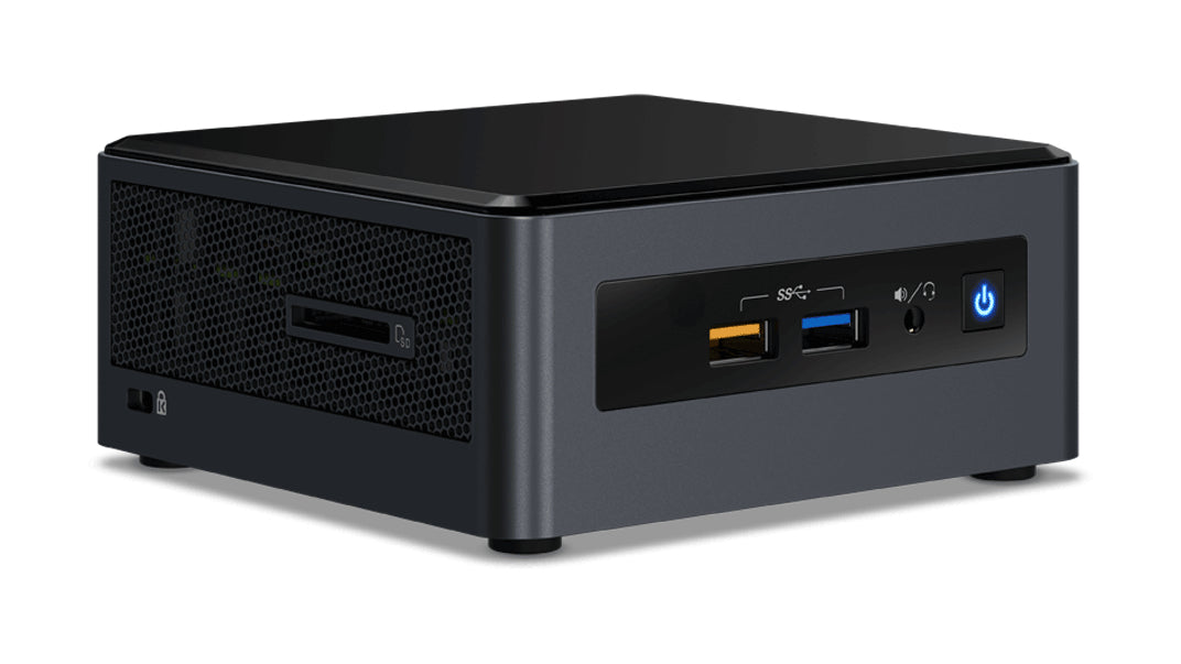 Intel NUC 8 Home Mini Desktop PC, Intel Core i3-8121U, 2.20GHz, 8GB RAM, 1 TB HDD, Windows 10 Home 64Bit - BOXNUC8I3CYSM1