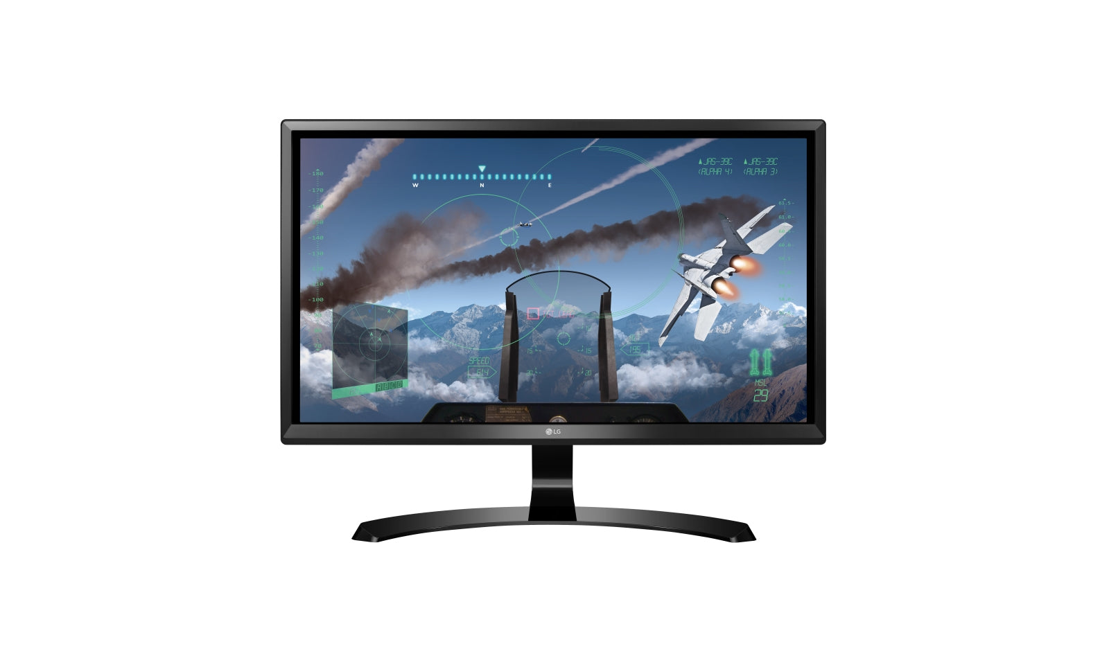 LG 24" 4K UHD IPS LED LCD Monitor, FreesSync, 16:9, 5ms, 1K:1 - 24UD58-B