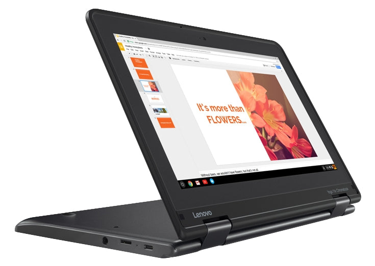 Lenovo ThinkPad 11e 11.6" LCD Chromebook, Intel Celeron N3450, 1.10GHz, 4GB RAM, 32GB Flash, Chrome OS - 20HY0000US