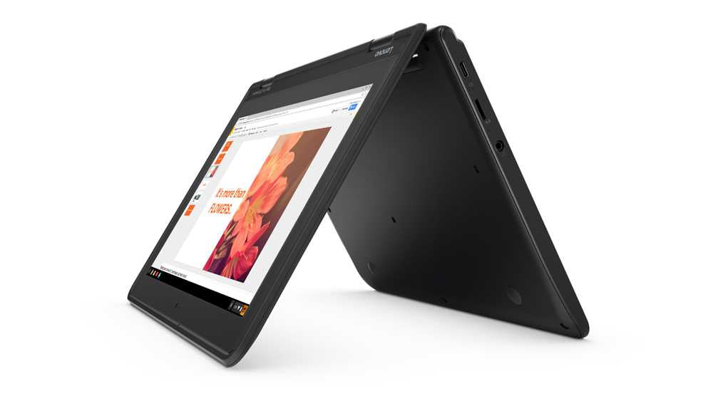Lenovo ThinkPad 11e 11.6" LCD Chromebook, Intel Celeron N3450, 1.10GHz, 4GB RAM, 32GB Flash, Chrome OS - 20HY0000US