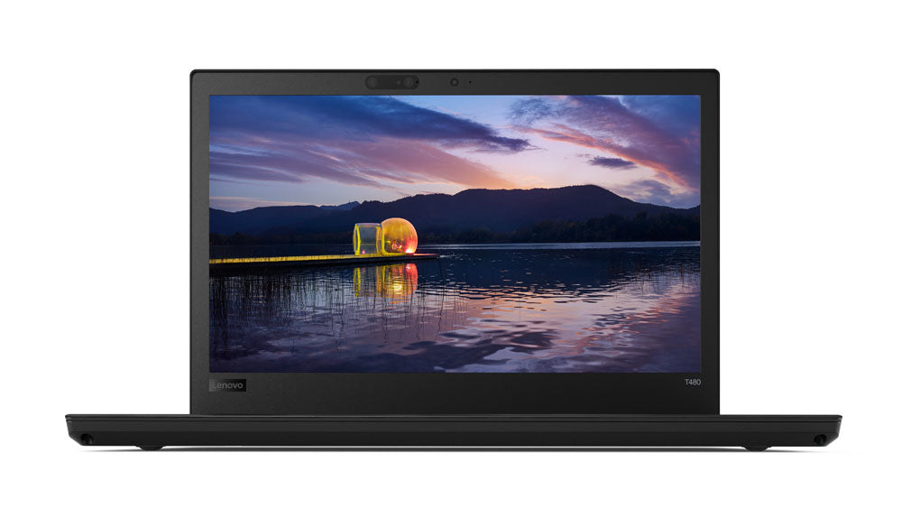 Lenovo ThinkPad T480 14" HD Notebook, Intel i5-8250U, 1.60GHz, 8GB RAM, 500GB HDD, Win10P - 20L5004HUS (Refurbished)