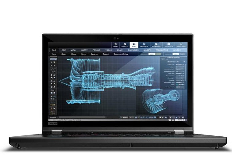 Lenovo ThinkPad P53 15.6" 4K UHD Mobile Workstation, Intel i7-9750H, 2.60GHz, 16GB RAM, 512GB SSD, Win10P - 20QN001BUS