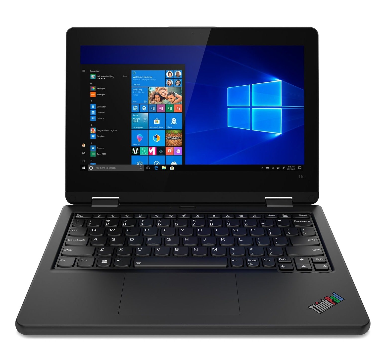 Lenovo ThinkPad Yoga 11e Gen 6 11.6" HD Convertible Notebook, Intel i5-8200Y, 1.30GHz, 8GB RAM, 256GB SSD, Win10P - 20SES0PT00