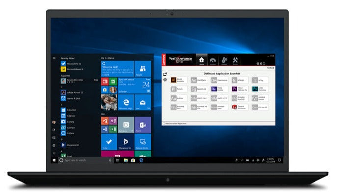 Lenovo ThinkPad P1 Gen 4 16" WQXGA Mobile Workstation, Intel i7-11800H, 2.30GHz, 16GB RAM, 512GB SSD, Win11DG - 20Y4S2NG00