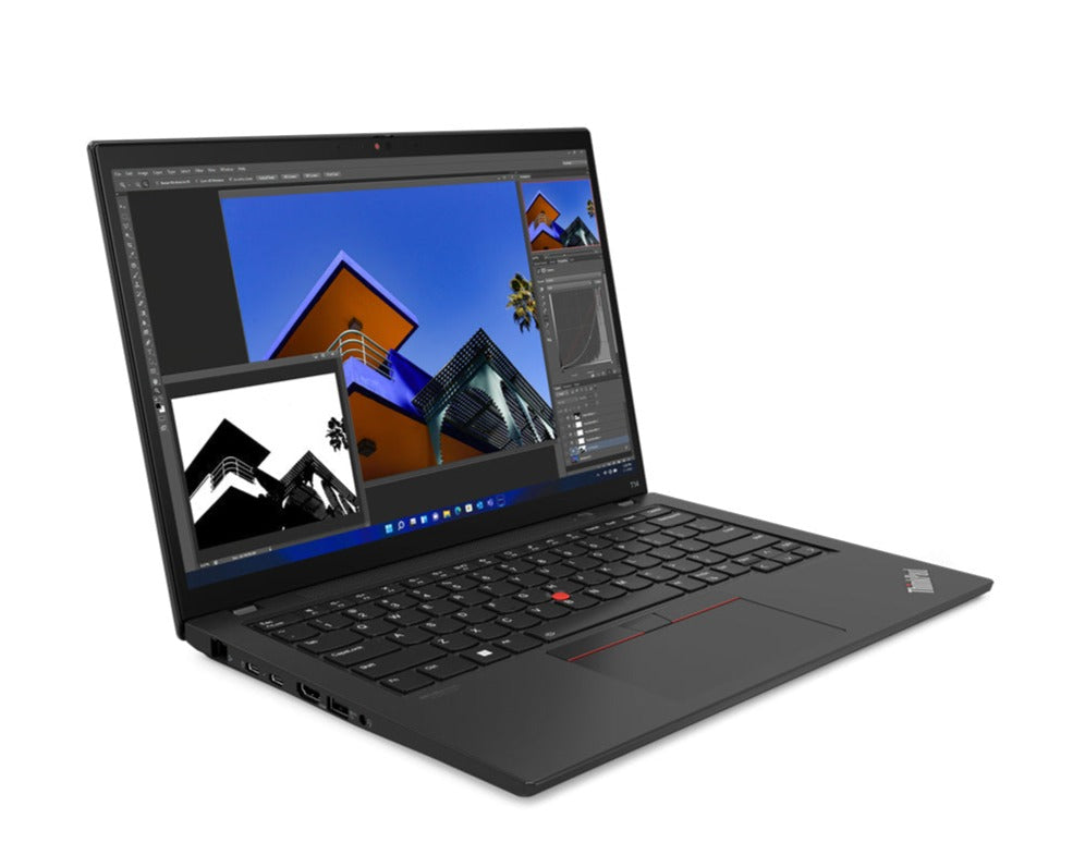 Lenovo ThinkPad T14 Gen 3 14" WUXGA Notebook, AMD R5-6650U, 2.90GHz, 16GB RAM, 256GB SSD, Win11DG - 21CF003UUS