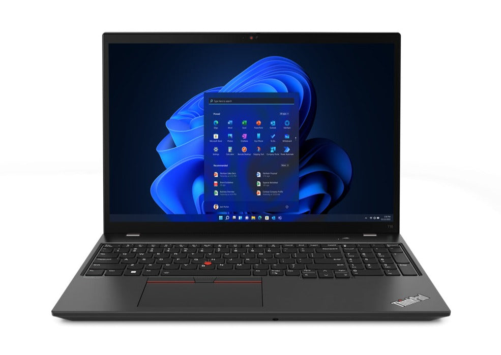 Lenovo ThinkPad T16 Gen 1 16" WUXGA Notebook, AMD R7-6850U, 2.70GHz, 16GB RAM, 512GB SSD, Win11DG - 21CH0006US