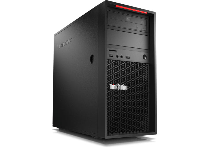 Lenovo ThinkStation P520c Tower Desktop Workstation, Intel Xeon W-2123, 3.60GHz, 16GB RAM, 512GB SSD, Windows 10 Pro 64-Bit - 30BX002DUS