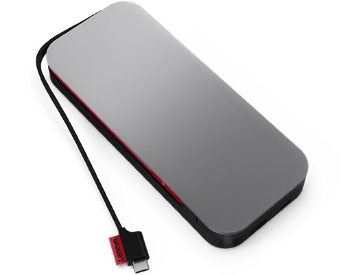Lenovo Go USB-C Laptop Power Bank, 20000 mAh, 2 x USB Ports - 40ALLG2WWW