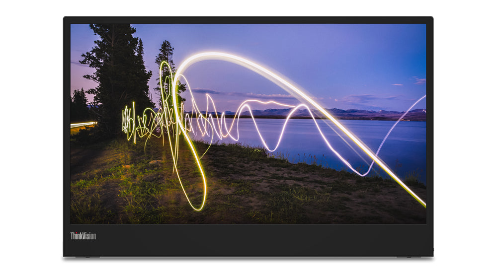 Lenovo ThinkVision M15 15.6" FHD Mobile Monitor, 16:9, 14ms, 1000:1-Contrast - 62CAUAR1US