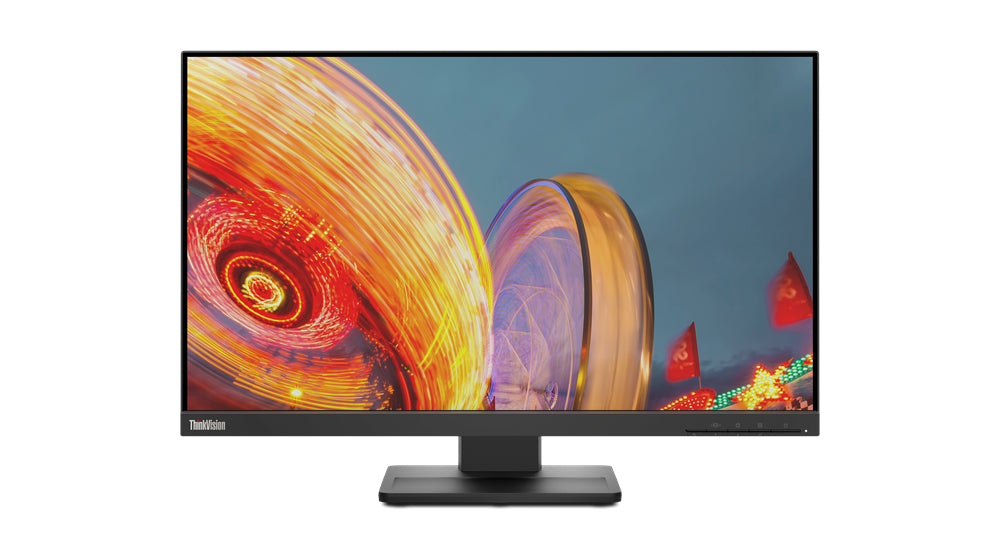 Lenovo ThinkVision E24q-20 23.8" QHD WLED Monitor, 16:9, 4ms, 1000:1-Contrast - 62CFGAR1US