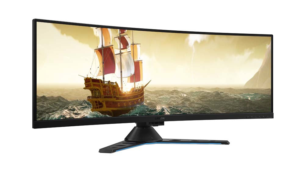 Lenovo Legion Y44w-10 43.4" DWUXGA Curved Monitor, 32:10, 4ms, 3K:1-Contrast - 65EARAC1US