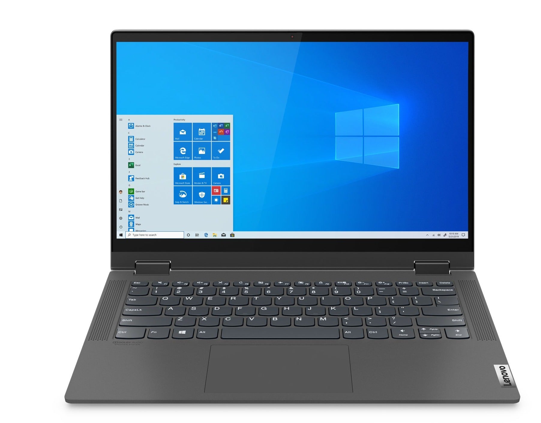 Lenovo IdeaPad Flex 5 14IIL05 14" FHD Notebook, Intel i5-1035G1, 1.0GHz, 8GB RAM, 512GB SSD, Win 10Home - 81X1000AUS