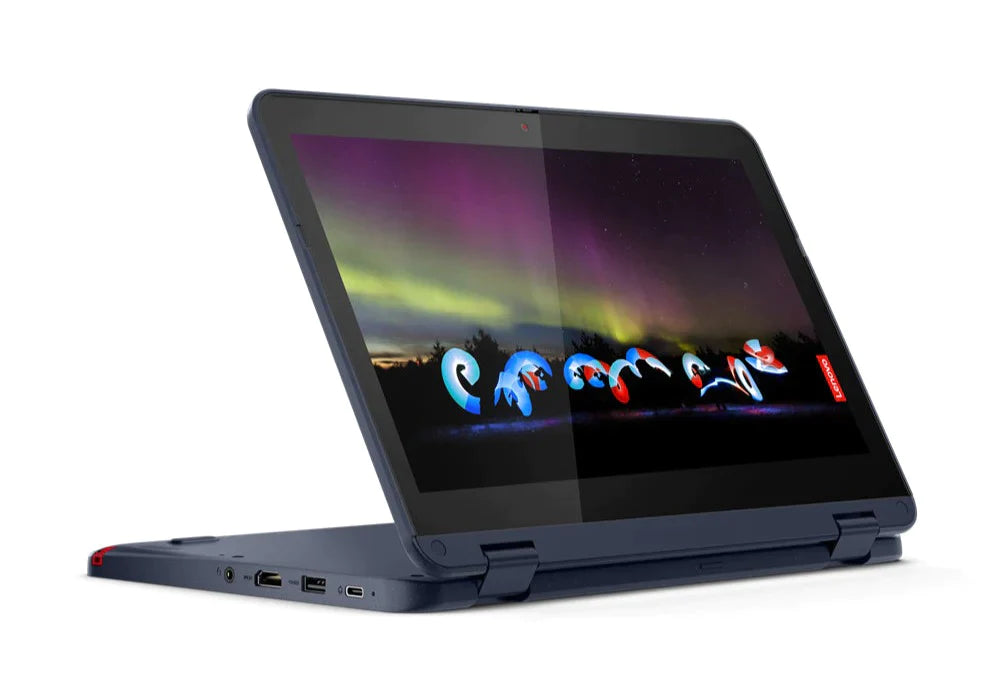 Lenovo 300w Gen 3 11.6" HD Convertible Notebook, AMD 3015e, 1.20GHz, 4GB RAM, 128GB SSD, Win10P - 82J1000JUS