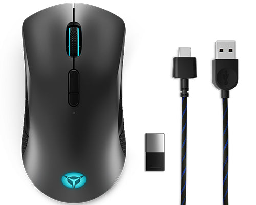 Lenovo Legion M600 Wireless Gaming Mouse, Bluetooth, USB, 16000 dpi, 9 Buttons - GY50X79385