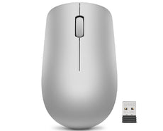 Lenovo 530 Wireless Mouse (Platinum Grey), Nano USB receiver, 2.4GHz, 1200dpi, 3 Buttons - GY50Z18984