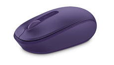 Microsoft Wireless Mobile Mouse 1850, 2.4GHz, 3 Buttons, Vertical Scrolling, Purple - U7Z-00041