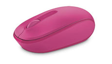 Microsoft Wireless Mobile Mouse 1850, 2.4GHz, 3 Buttons, Vertical Scrolling, Magenta - U7Z-00062