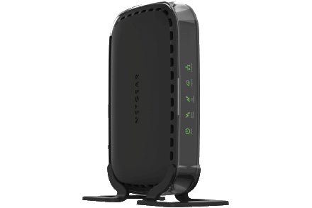 Netgear CM400 DOCSIS 3.0 Cable Modem, 8x4 Channel Bonding, High-speed Cable Modem, 343Mbps Download Speed, 122Mbps Upload Speed, Black - CM400-100NAS