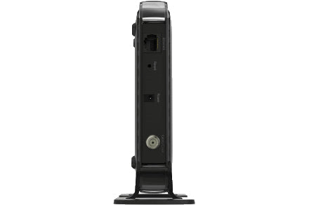 Netgear CM400 DOCSIS 3.0 Cable Modem, 8x4 Channel Bonding, High-speed Cable Modem, 343Mbps Download Speed, 122Mbps Upload Speed, Black - CM400-100NAS