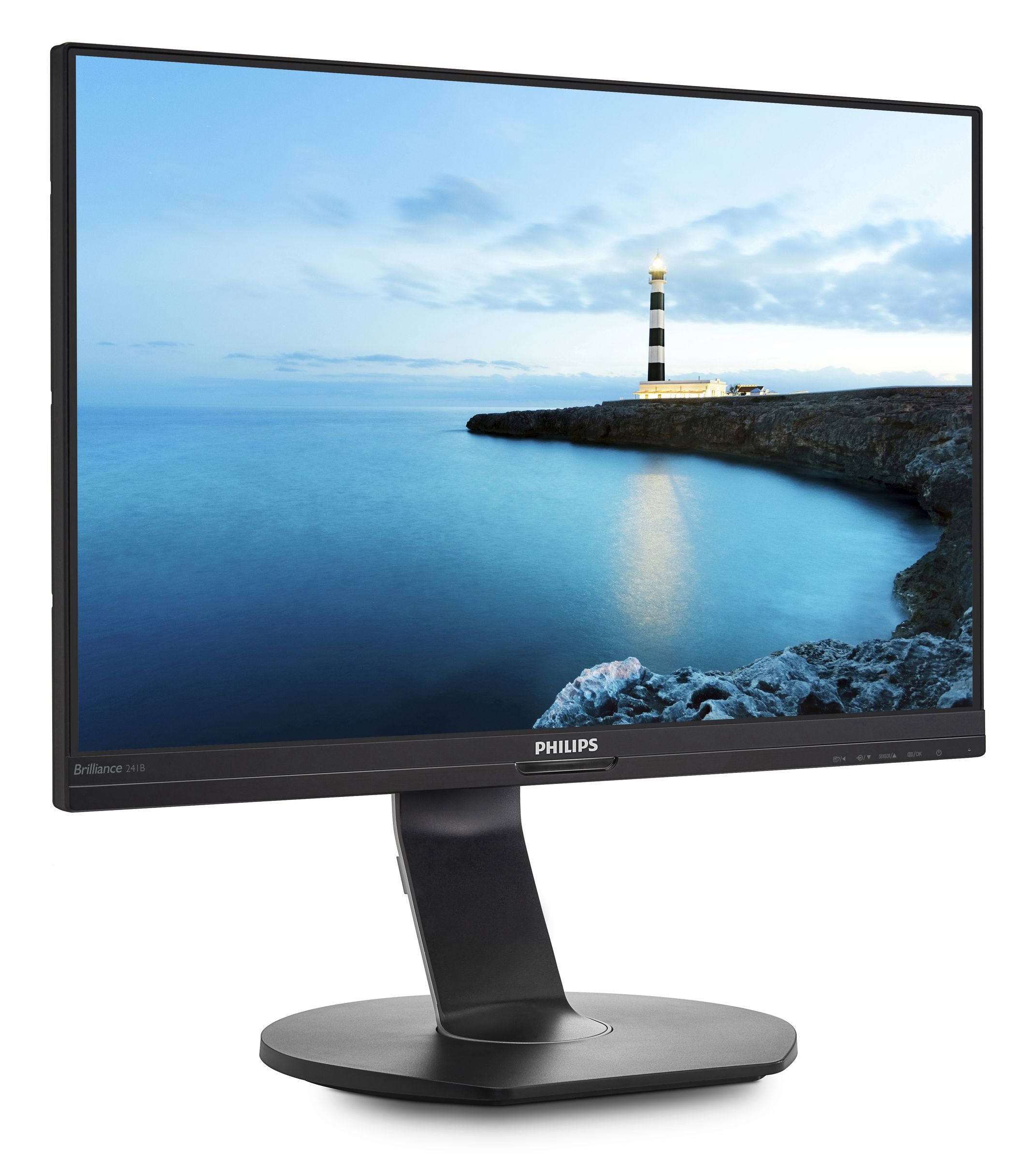 Philips 23.8" Full HD Computer Monitor, LED Display, Black - 241B7QUPBEB